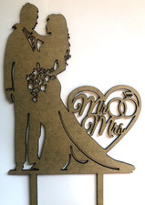 Cake Topper Bride & Groom