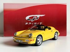 Super Rare 1:18 GT Spirit Porsche 911 964 Speedster in Yellow Limited Edition!!