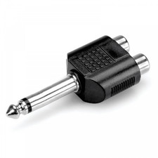 UKDJ 6.35mm Mono Jack Plug to
