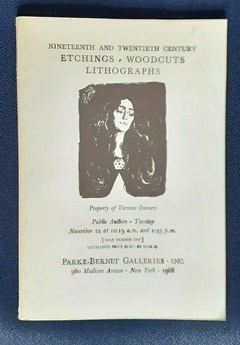 Etchings munch chagall picasso - etchings,