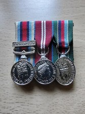 Miniature medals. Afghanistan Herrick Diamond Jubilee VRSM court mounted
