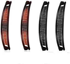 4 x Plain Classic Banana Hair