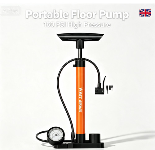Mini pump with gauge heavy - pump,