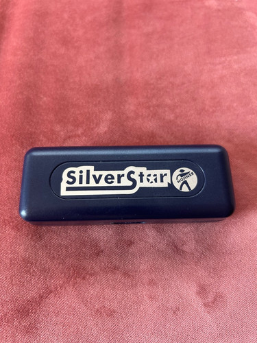 Silver star harmonica key of - key,