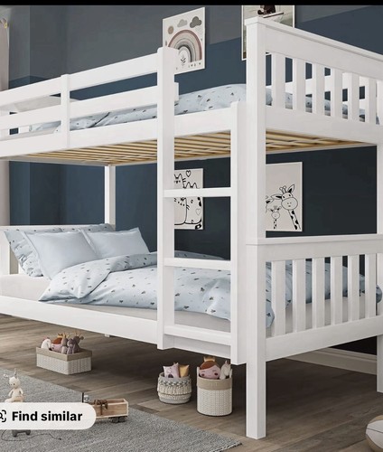 Solid wood detachable double - wood,