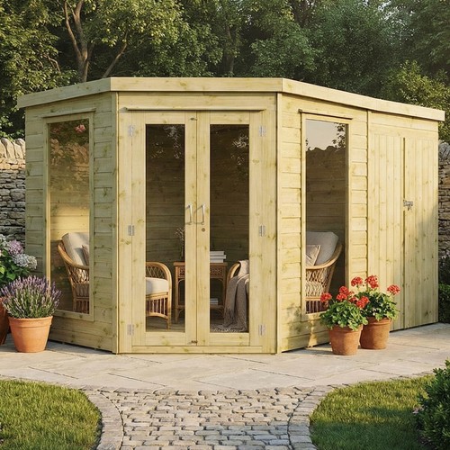 11x7 wooden corner - 11x7,