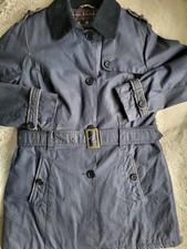 Barbour Wax Trench Coat Womens