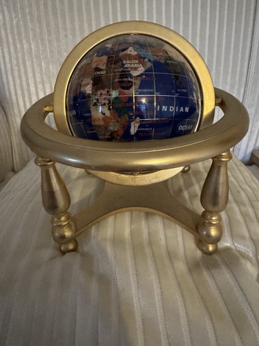 Small desktop globe crafted - globe,