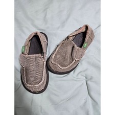 Sanuk size 10 toddler slip on