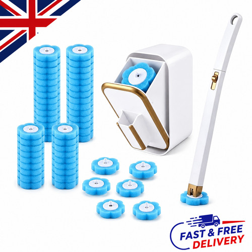 Disposable toilet brush set - toilet,