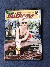 MILKCOW MAGAZINE #1 BURLESQUE HOT ROD ROCKABILLY VINTAGE. UNREAD MINT CONDITION.