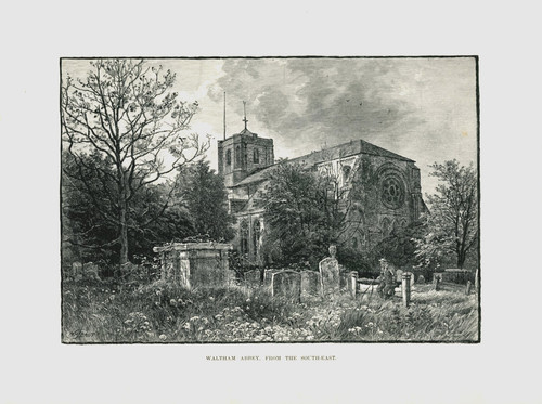 Waltham abbey antique - waltham, abbey.