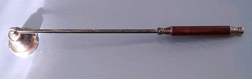 Vintage long handled candle - long,