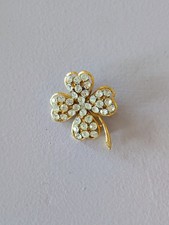 Rhinestone Shamrock Clover