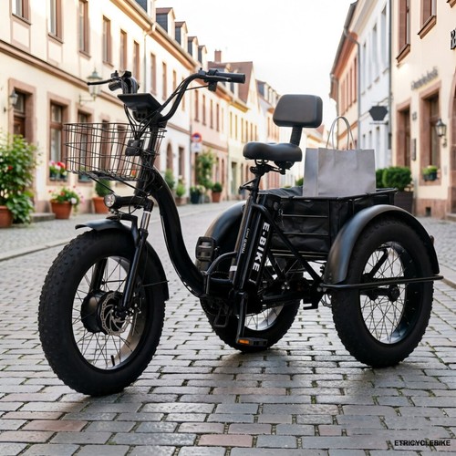 Foldable trike cargo 150kg - foldable,