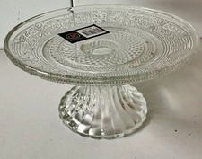 Glass Vintage Style Footed