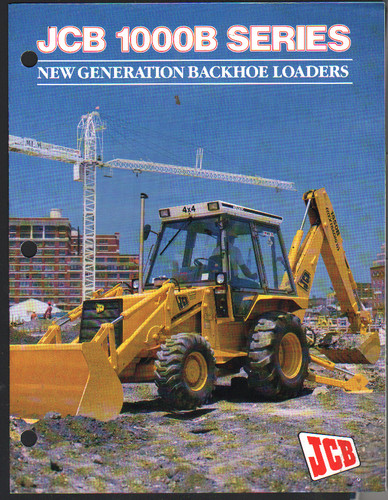 1989 jcb 1000b series - jcb, series"