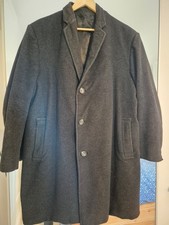Men's Wool Black Crombie