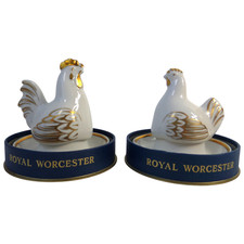 Royal Worcester Porcelain Hen