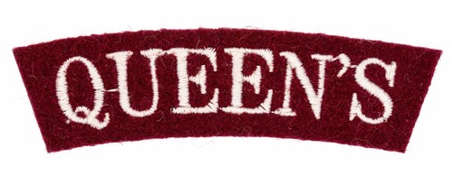 Queens regiment cloth - queens,