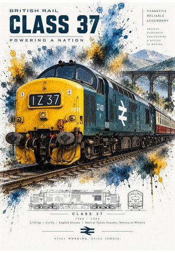 British rail class diesel - british,