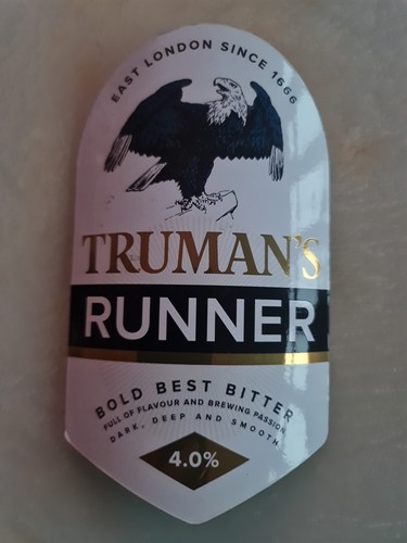 Truman brewery runner - truman, ''