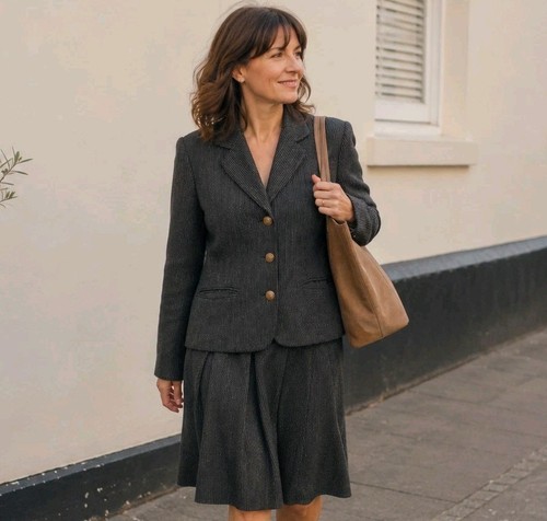 Vintage tweed skirt - vintage, uk