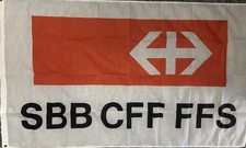 SBB Flag CFF FFS Train Switzerland Rail Station Timetable Flag