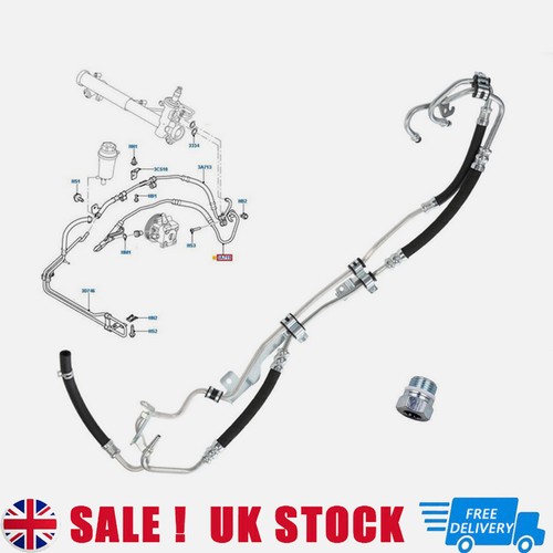 Power steering pipes - steering,