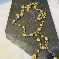 M&S Necklace 26 Inch Goldtone