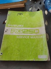 1986 Suzuki RS-250 Service