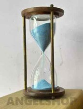 Sand timer hourglass brass - timer,