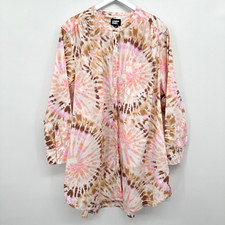 Lands End Tunic Top Shirt 2X