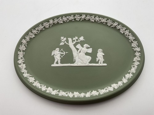 Wedgwood green jasperware - wedgwood,