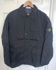 Black Stone Island Nylon Metal