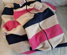Newmarket stripe fleece saddle - stripe,