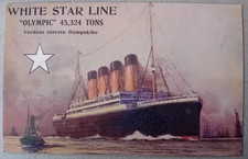 MODERN TITANIC POSTCARD