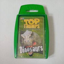 Dinosaurs top trumps card - card, game