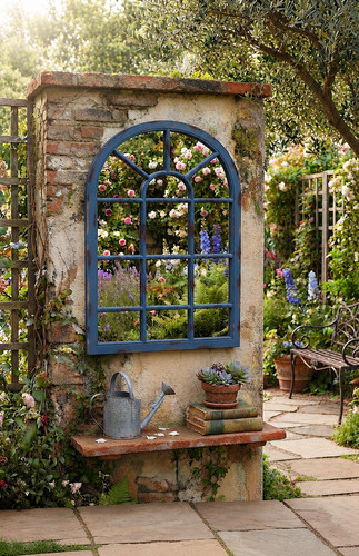 Arch top window pane - top, style
