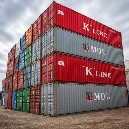 40ft shipping container used - shipping, |