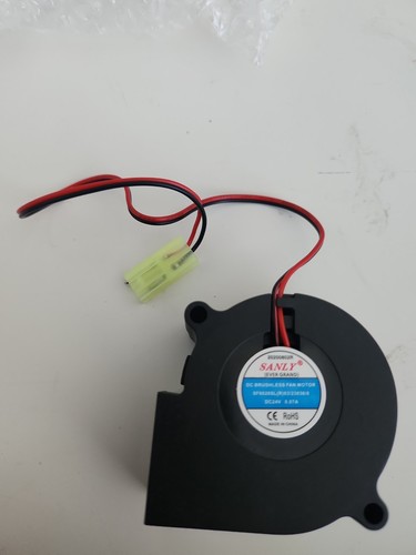 Electric fire fan - motor, for
