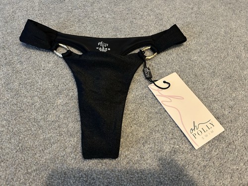 Bnwt black polly - bnwt, thong