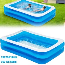 Large family swimming - family,