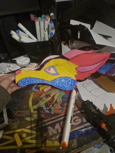 Pansexual puppet dragon craft - dragon,