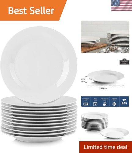 Salad plate set - plate, 12pcs
