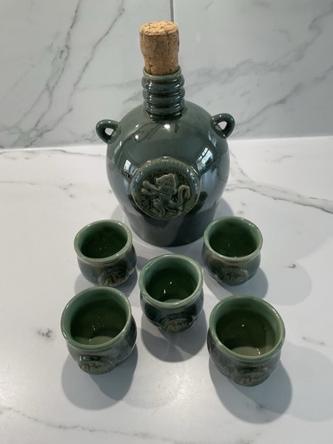 Ceramic greenman moonshine - ceramic,