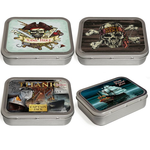 Personalised tobacco tin - tobacco,
