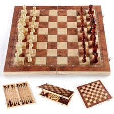 XL Large Chess Wooden Set
