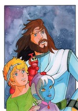 Retro A5 Art Print Original Art by Alex Mines- Ulysses 31