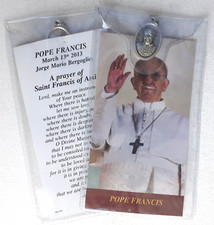 POPE FRANCIS    Prayer Card &